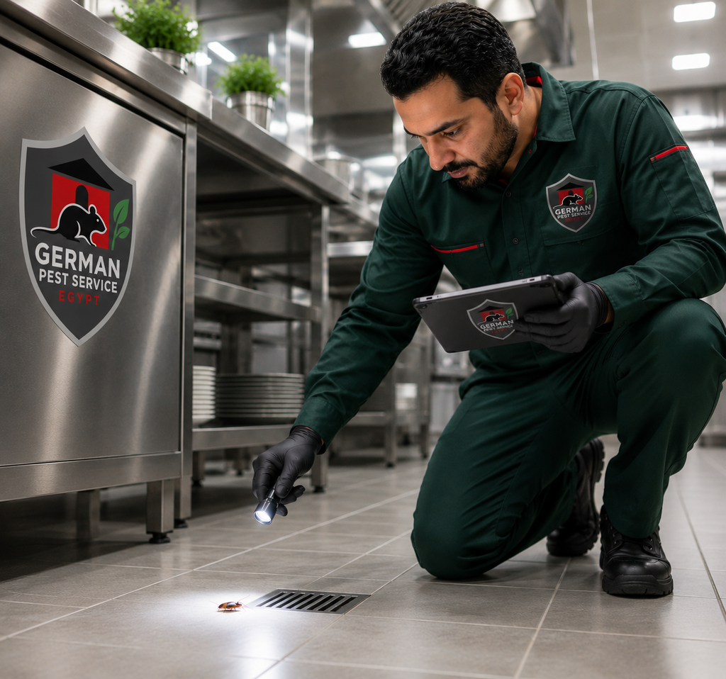 Cockroach management and pest control service in Egypt