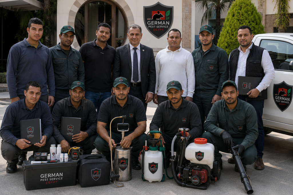 Professional pest control Team